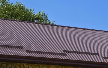 typical Sgeir Iosal corrugated roof uses